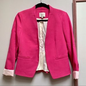 Pink LOFT blazer, size 4
